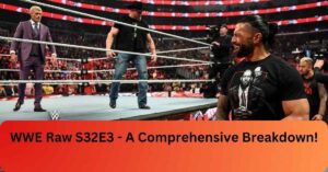 WWE Raw S32E3 - A Comprehensive Breakdown!