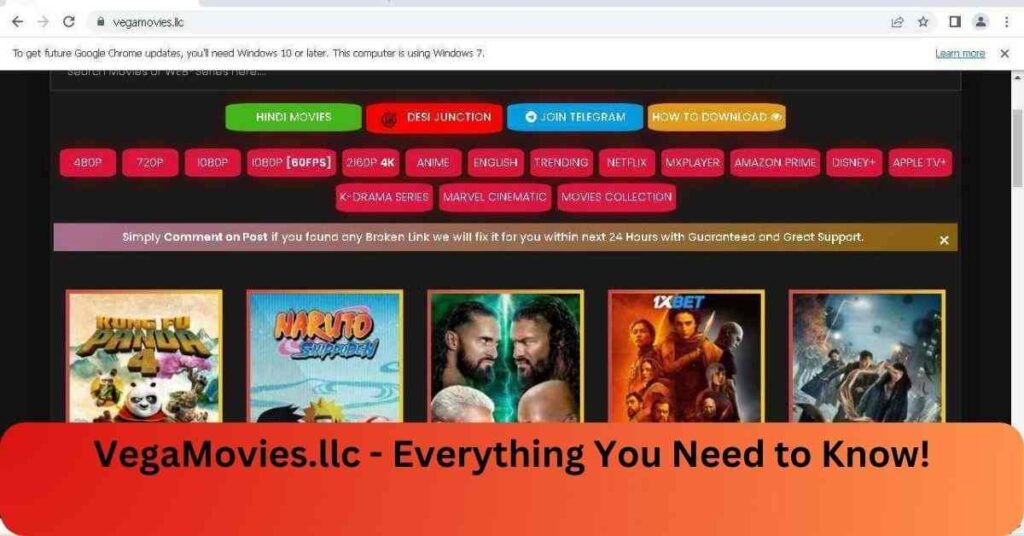 VegaMovies.llc - Everything You Need to Know!